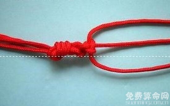 红绳手链编法图解，经常的佩戴能转好运