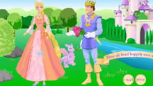 芭比娃娃芭比公主系列小游戏